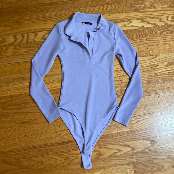 Zara Tops - Lavender Zara body suit